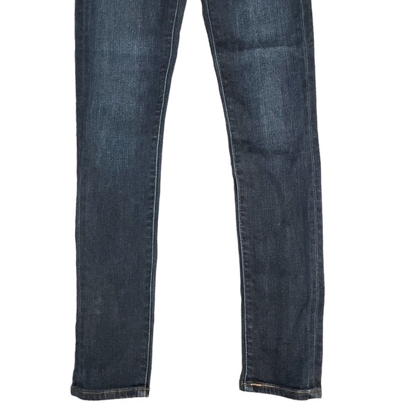 ARITZIA Denim Forum Nico Mid Rise Dark Wash Skinny Jeans - Picture 6 of 8